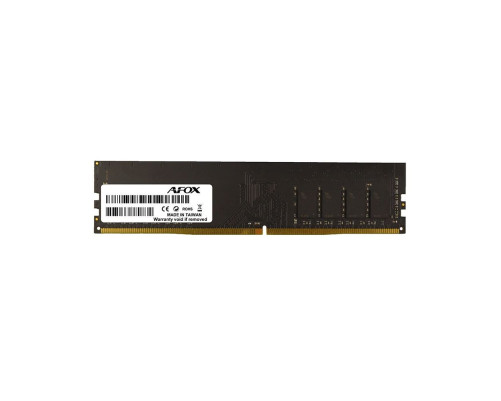 Модуль оперативной памяти Afox 8GB DDR4 3200Mhz DIMM PC4-25600, 288-pin, CL 22-22-22-52, 1.2V Модуль оперативной памяти Afox 8GB DDR4 3200Mhz DIMM PC4-25600, 288-pin, CL 22-22-22-52, 1.2V
