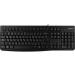 Клавиатура проводная Logitech K120, черный