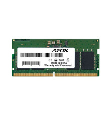 Модуль памяти Afox 32GB DDR5 5200Mhz SO-DIMM Single Channel Package (1x32GB) , PC5-41600, 262-Pin, Non-ECC, Un-Buffered, CL42-42-42-83, 1.1V
