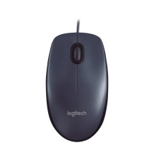 Мышь проводная Logitech M90, темно-серый
