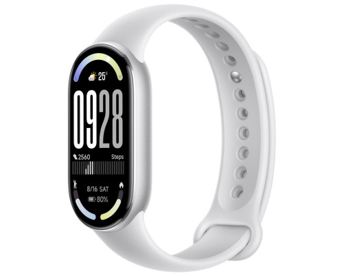 Фитнес-браслет Xiaomi Smart Band 10, серебряный