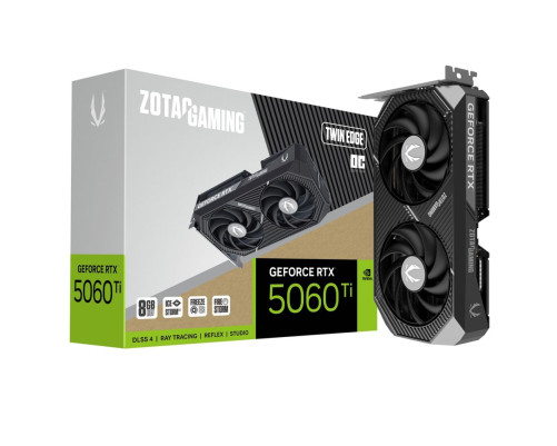 Видеокарта Zotac RTX5060Ti TWIN EDGE OC 8GB, GDDR7/128-bit Видеокарта Zotac RTX5060Ti TWIN EDGE OC 8GB, GDDR7/128-bit