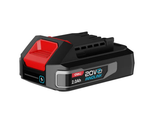 Аккумулятор Deli DL-DC20A2 (2А*ч, 20В, Li-ion)