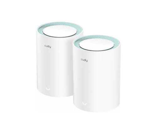 Wi-Fi MESH система CUDY M1500 (2-Pack), белый