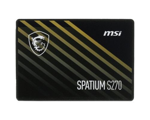 Твердотельный накопитель SSD MSI SPATIUM S270, 240GB, 2.5" Твердотельный накопитель SSD MSI SPATIUM S270, 240GB, 2.5"