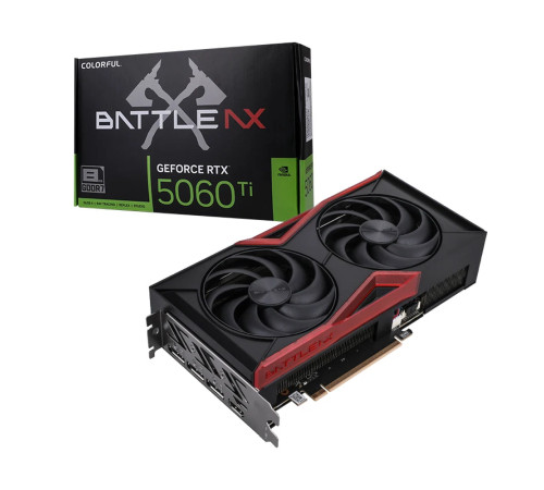 Видеокарта Colorful RTX5060Ti BATTLE AX DUO 8GB-V 8GB, GDDR7/128-bit