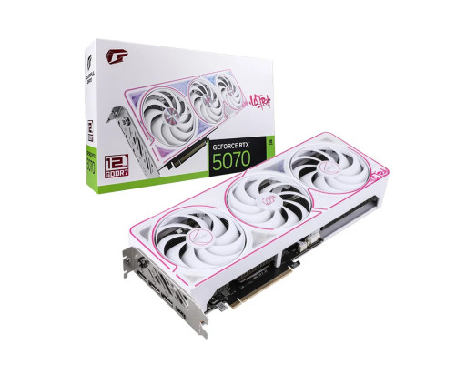 Видеокарта Colorful RTX5070 ULTRA W OC 12GB-V 12GB, GDDR7/192-bit Видеокарта Colorful RTX5070 ULTRA W OC 12GB-V 12GB, GDDR7/192-bit