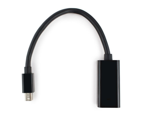 Переходник Cablexpert miniDisplayPort - DisplayPort Cablexpert, 20M/20F, 0.16 м, черный Переходник Cablexpert miniDisplayPort - DisplayPort Cablexpert, 20M/20F, 0.16 м, черный