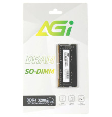Модуль памяти AGI DDR4 3200MHz 8GB SDDIMM -Single tray