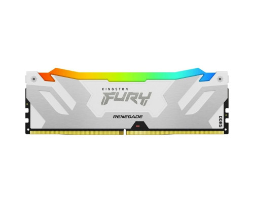 Модуль оперативной памяти Kingston 24GB FURY Renegade White RGB DDR5 8000Mhz DIMM CL38 Модуль оперативной памяти Kingston 24GB FURY Renegade White RGB DDR5 8000Mhz DIMM CL38