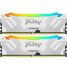 Модуль оперативной памяти Kingston 48GB FURY Renegade White RGB DDR5 8000Mhz DIMM (Kit 2*24gb) CL38