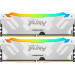 Модуль оперативной памяти Kingston 48GB FURY Renegade White RGB DDR5 8000Mhz DIMM (Kit 2*24gb) CL38