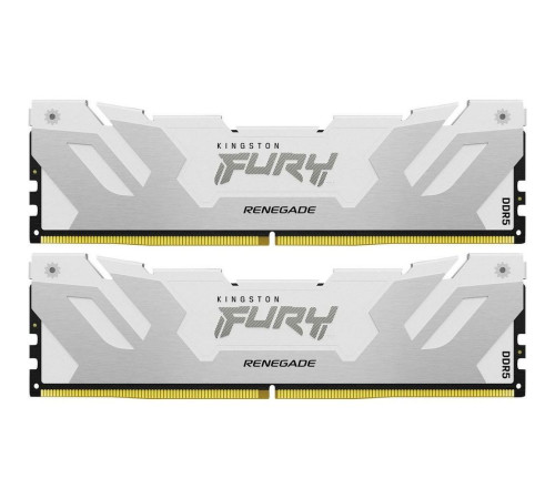 Модуль оперативной памяти Kingston 48GB FURY Renegade White RGB DDR5 8000Mhz DIMM (Kit 2*24gb) CL38