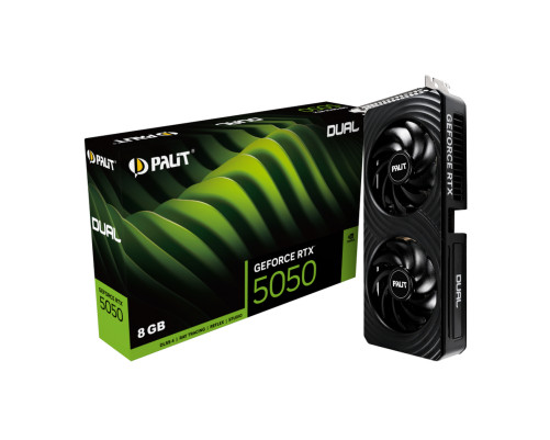 Видеокарта Palit RTX5050 DUAL 8GB, GDDR6/128-bit