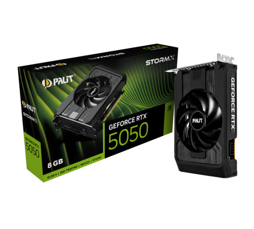 Видеокарта Palit RTX5050 STORMX 8GB, GDDR6/128-bit