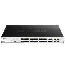 Коммутатор D-Link DGS-1210-28P/FL2A, черный