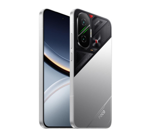 Смартфон POCO F7 12+256GB, серебряный (MZB0KFORU)