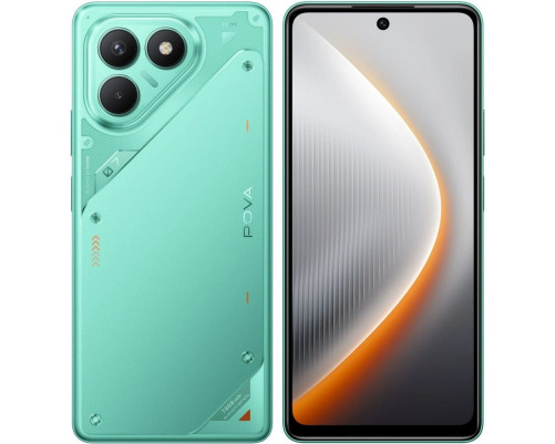 Смартфон Tecno POVA 7 Neo 8+256GB, бирюзовый