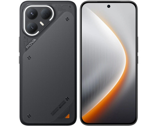 Смартфон Tecno POVA 7 Pro 5G 8+256Gb черный