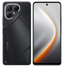 Смартфон Tecno POVA 7 5G 8+256GB, черный