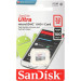 Карта памяти microSDHC 32GB SanDisk Ultra SDSQUNR-032G-GN3MN/GN6MN Class 10 UHS I