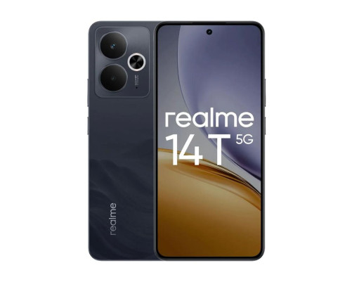 Смартфон Realme 14T 5G, RMX5078 12+256GB, черный