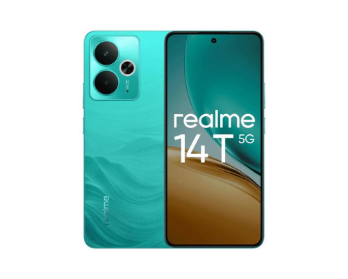 Смартфон Realme 14T 5G, RMX5078 12+256GB, зеленый Смартфон Realme 14T 5G, RMX5078 12+256GB, зеленый