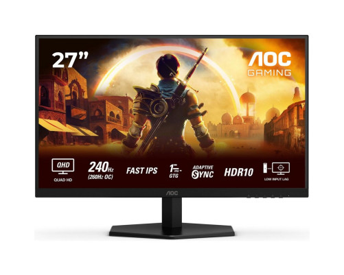 Монитор 27" AOC Q27G42ZE Black (IPS, 2560x1440, 260Hz, 0.3 ms, 178°/178°, 300 cd/m, 1300:1, +2xHDMI 2.0, +DisplayPort 1.4) Монитор 27" AOC Q27G42ZE Black (IPS, 2560x1440, 260Hz, 0.3 ms, 178°/178°, 300 cd/m, 1300:1, +2xHDMI 2.0, +DisplayPort 1.4)