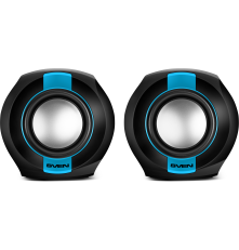 Акустическая система SVEN 150, 2.0, USB, 2x2,5 Вт(RMS), чёрный-синий