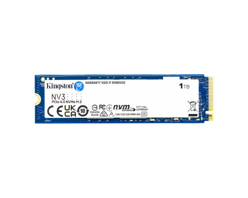 Твердотельный накопитель Kingston NV3 SNV3S/1000G, 1TB, M.2 2280 Твердотельный накопитель Kingston NV3 SNV3S/1000G, 1TB, M.2 2280