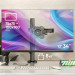 Кронштейн для монитора ONKRON D121E, 100*100, струбцина, наклон -85º+90º поворот 360º, вылет от основание 0-435мм, макс.перемещение по вертикали 200-340мм