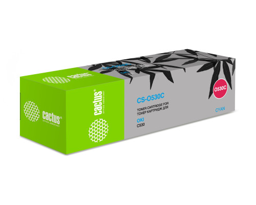 Картридж лазерный Cactus CS-O530C 44469754 для Oki C530, голубой (5000 стр.) Картридж лазерный Cactus CS-O530C 44469754 для Oki C530, голубой (5000 стр.)