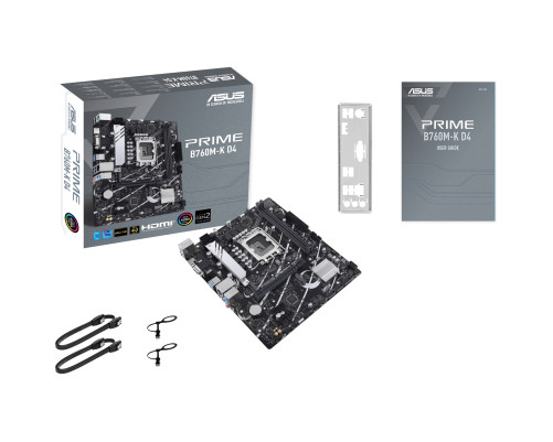 Материнская плата ASUS PRIME B760M-K D4 (LGA1700) Материнская плата ASUS PRIME B760M-K D4 (LGA1700)
