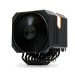 Вентилятор для процессора HSPD A128 BLACK ARGB cover (280W, 4-pin PWM, 155mm, Al/Cu, 8x6mm, ARGB cover, 1x130+1x120mm, 68CFM, 25dBA, 1650RPM, S: 1851/1700/1200/20XX/115X/13XX, AM5/AM4/AM3/AM2/AM3+/AM2+/FM2/FM1, black)