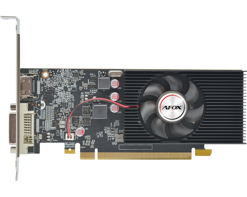 Видеокарта GeForce AFOX GT1030 LP 2GB GDDR5/64-bit Видеокарта GeForce AFOX GT1030 LP 2GB GDDR5/64-bit