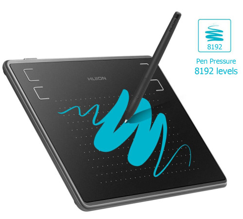 Графический планшет Huion INSPIROY H430P, черный