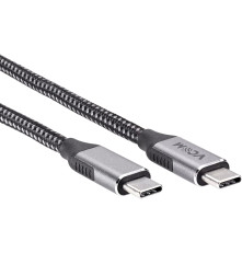Кабель USB3.2 Gen2X2(CM)-(CM), 1.8 м, черный,  VCOM <cu420m-1.8m>