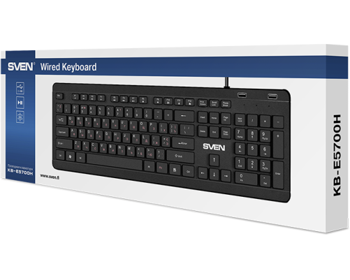 Клавиатура проводная SVEN KB-E5700H Клавиатура проводная SVEN KB-E5700H