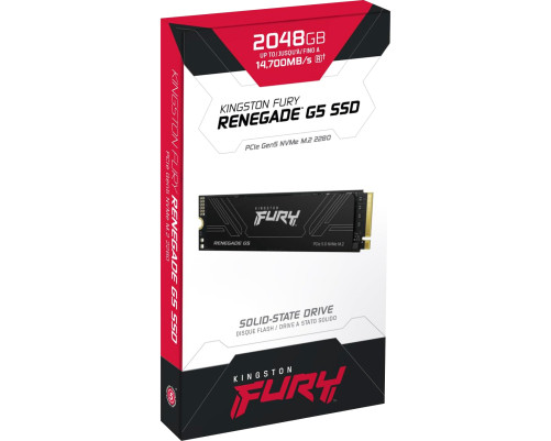 Твердотельный накопитель Kingston Fury Renegade, 2TB, M.2(22x80mm) Твердотельный накопитель Kingston Fury Renegade, 2TB, M.2(22x80mm)