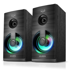 Акустическая система SVEN SPS-512, черный (6 Вт, питание USB, подсветка)