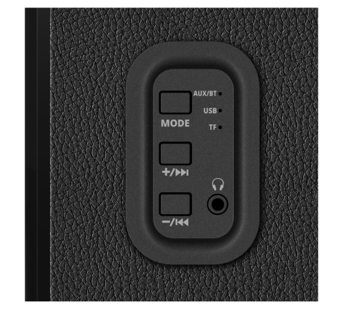 Акустическая система 2.0 SVEN SPS-730, 50 Вт, Bluetooth, пульт, USB, microSD, черный