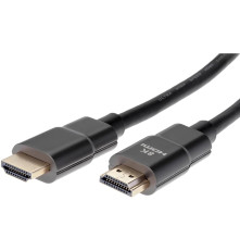 Кабель HDMI(M)-HDMI(M) ver. 2.1, 1 м, черный, iOpen (Aopen/Qust) <acg863-1m>