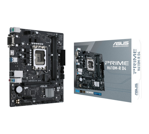 Материнская плата ASUS PRIME H610M-R D4-SI (LGA1700)