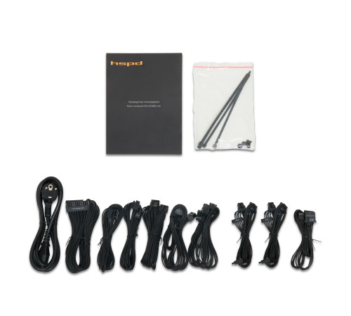 Блок питания 750 Вт HSPD HSI-750GF-BK