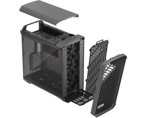 Корпус Fractal Design Torrent TG Light, серый Корпус Fractal Design Torrent TG Light, серый