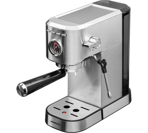 Кофеварка рожковая MONSHER MC 500, кнопочное управление, LED подсветка