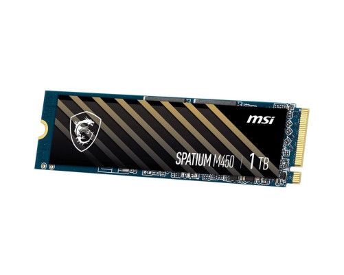 Твердотельный накопитель MSI SPATIUM M450 S78-440L0M0-P83, 1TB, M.2 2280