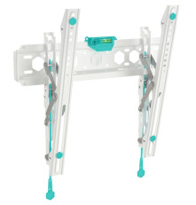 Кронштейн ONKRON TM5W, 32-65'' макс 400*400 наклон +12º от стены: 35-145мм, макс вес 68,2кг, встр уровень, белый