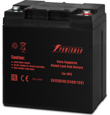 Аккумулятор свинцово-кислотный POWERMAN Battery CA12240, 12В/24Ач