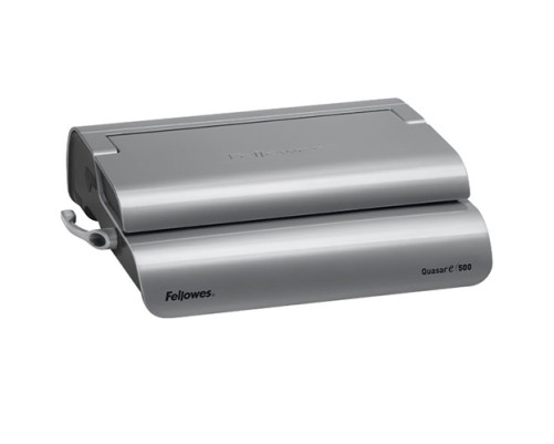 Переплетчик Fellowes QUASAR-E, серебристый Переплетчик Fellowes QUASAR-E, серебристый